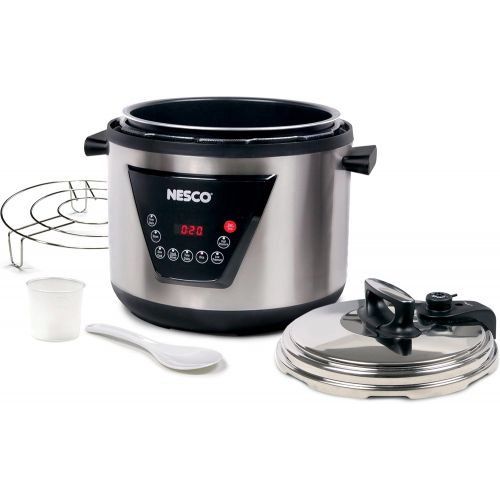  Nesco PC11-25 Pressure Cooker, 11 L, Stainless Steel