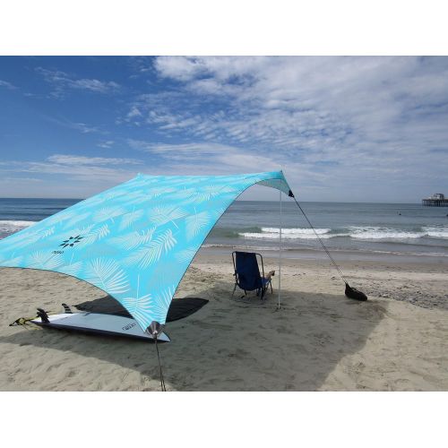  [아마존베스트]Neso Tents Grande Beach Tent, 7ft Tall, 9 x 9ft, Reinforced Corners and Cooler Pocket