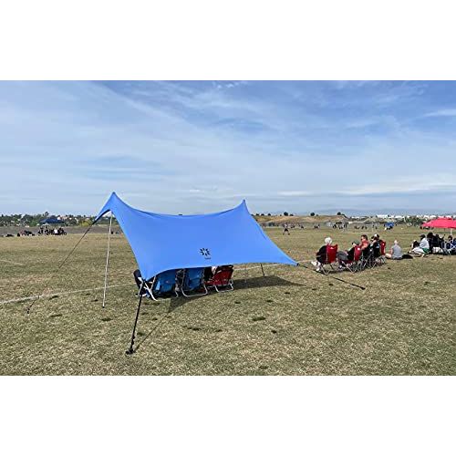  Neso Sidelines Grande : Versatile Sports Sun Shelter, Patented Corners & Poles, 100% Recycled Stakes