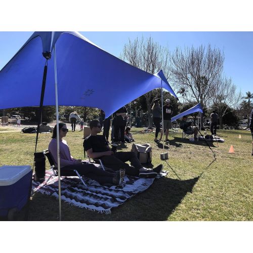  Neso Sidelines Grande : Versatile Sports Sun Shelter, Patented Corners & Poles, 100% Recycled Stakes