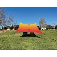 Neso Sidelines 1 Versatile Sports Sun Shelter, Patented Corners & Poles, 100% Recycled Stakes, 4.5lb