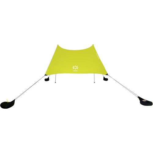  Neso Tents Beach Tent with Sand Anchor, Portable Canopy Sunshade - 7 x 7 - Patented Reinforced Corners