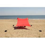 Neso Tents Beach Tent with Sand Anchor, Portable Canopy Sunshade - 7 x 7 - Patented Reinforced Corners