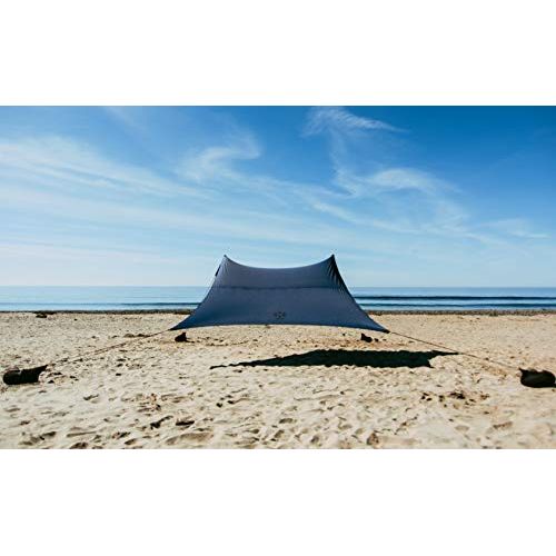  Neso Tents Gigante Beach Tent, 8ft Tall, 11 x 11ft, Biggest Portable Beach Shade, UPF 50+ Sun?Protection, Reinforced Corners and Cooler Pocket