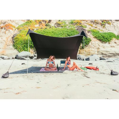  Neso Tents Grande Beach Tent, 7ft Tall, 9 x 9ft, Reinforced Corners and Cooler Pocket