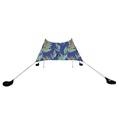  Neso Tents Gigante Beach Tent, 8ft Tall, 11 x 11ft, Biggest Portable Beach Shade, UPF 50+ Sun?Protection, Reinforced Corners and Cooler Pocket