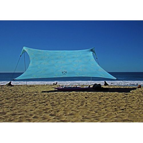  [아마존베스트]Neso Tents Gigante Beach Tent, 8ft Tall, 11 x 11ft, Biggest Portable Beach Shade, UPF 50+ SunProtection, Reinforced Corners and Cooler Pocket