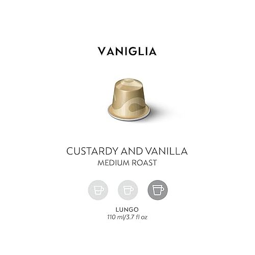 네스프레소 Nespresso OriginalLine, Vaniglia 50 Count Espresso Coffee Pods