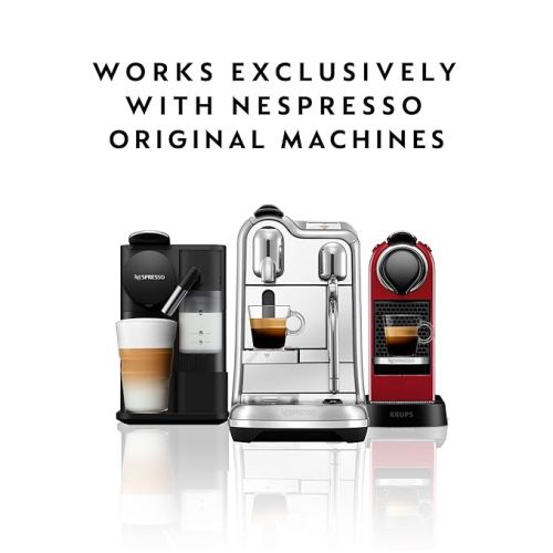 네스프레소 Nespresso Capsules OriginalLine, Variety Pack, Mild, Medium, Dark Roast Espresso Coffee, 50 Count Espresso Coffee Pods, Brews 1.35 oz