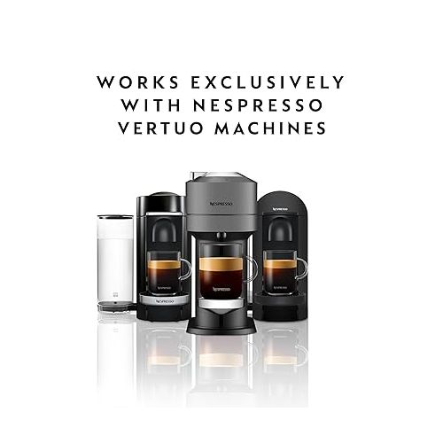 네스프레소 Nespresso Capsules Vertuo, Half Caffeinato, Mild Roast Coffee, 30-Count Coffee Pods, Brews 7.77 fl. oz.