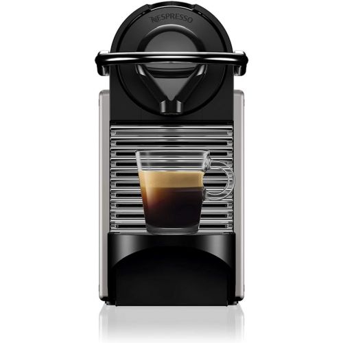 네스프레소 Nespresso BEC430TTN Pixie Espresso Machine, 24 ounces by Breville, Titan