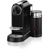 Nespresso CitiZ Coffee and Espresso Machine by De'Longhi with Milk Frother, Black, 9.3 x 14.6 x 10.9 inches