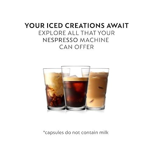 네스프레소 Nespresso Original Line Iced Coffee Variety Pack, 1.35 Oz, 40 Count (ORIGINAL LINE ONLY)