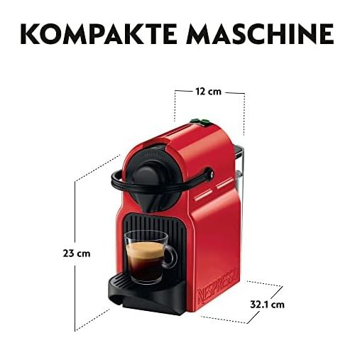 네스프레소 Krups Nespresso Krups XN100510 Nespressoautomat, Ruby Rot