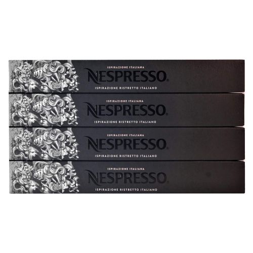 네스프레소 Nespresso OriginalLine (European Version) Ispirazione Italiana: Ristretto, 40 Capsules