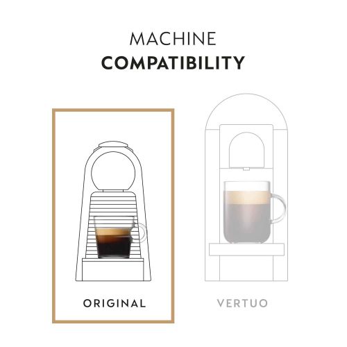 네스프레소 Nespresso Capsules OriginalLine, Vivalto Lungo, Medium Roast Coffee, 50 Count Coffee Pods, Brews 3.7oz