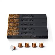Nespresso Capsules OriginalLine, Livanto, Medium Roast Espresso Coffee, 50 Count Coffee Pods, Brews 1.35oz (Pack of 5)