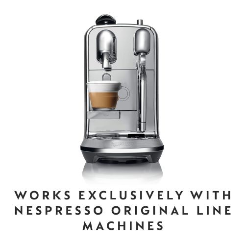 네스프레소 Nespresso Capsules OriginalLine, Arpeggio Decaffeinato, Dark Roast Coffee, 50 Count Coffee Pods, Brews 1.35 oz