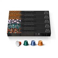 Nespresso Capsules OriginalLine ,Morning Lungo Blends Variety Pack, from Mild to Medium to Dark Roast Coffee, Coffee Pods, Brews 1.35 oz, 50 Count (Pack of 5)