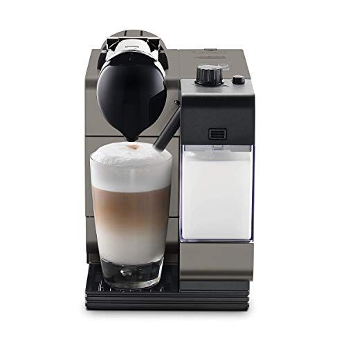 네스프레소 Nespresso by DeLonghi Nespresso Lattissima Plus Original Espresso Machine with Milk Frother by DeLonghi, Titanium