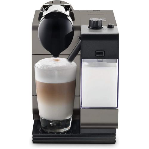 네스프레소 Nespresso by DeLonghi Nespresso Lattissima Plus Original Espresso Machine with Milk Frother by DeLonghi, Titanium