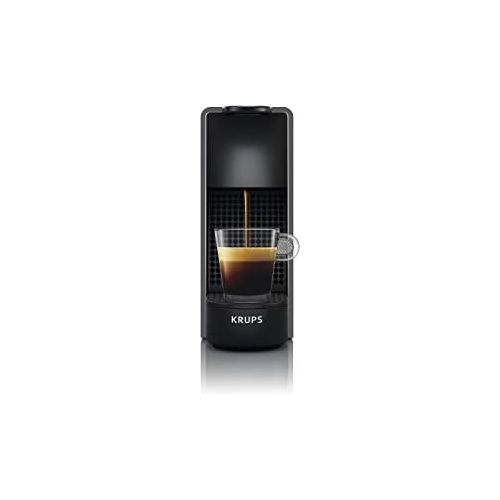 네스프레소 Krups Nespresso XN110B Essenza Mini Kaffeekapselmaschine, 1260 Watt, grau, 0,7 Liter