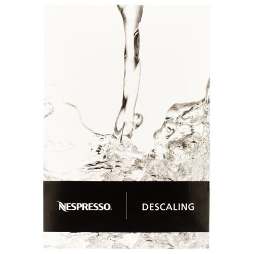 네스프레소 Brand: Nespresso Nespresso Descaling Kit for Essenza, Le Cube, Lattissima, Citiz & Pixie Machines for All Models