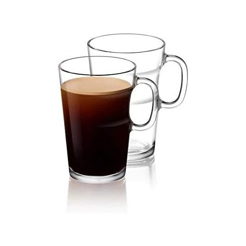 네스프레소 Nespresso View 2er Set Glasbecher fuer Espresso, Tee, Latte, Cappuccino (ca. 270 ml)