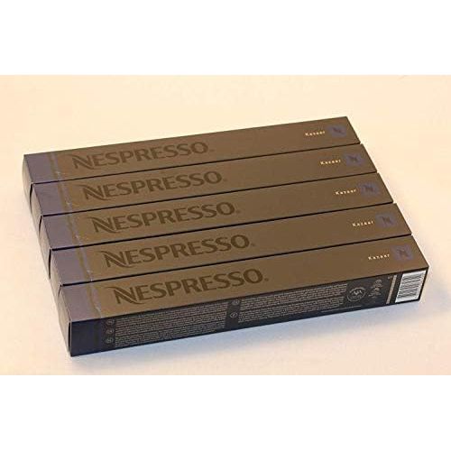 네스프레소 Nespresso Capsules Original Espresso Kazaar, 50 Capsules