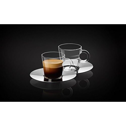 네스프레소 Brand: Nespresso Nespresso Set Glass Collection Espresso Cups & Saucers,A & P Cahen Design,New