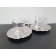 Brand: Nespresso Nespresso Set of 2 Lungo Cups from the VIEW Series Coffee Tea Cocoa Cups Glass