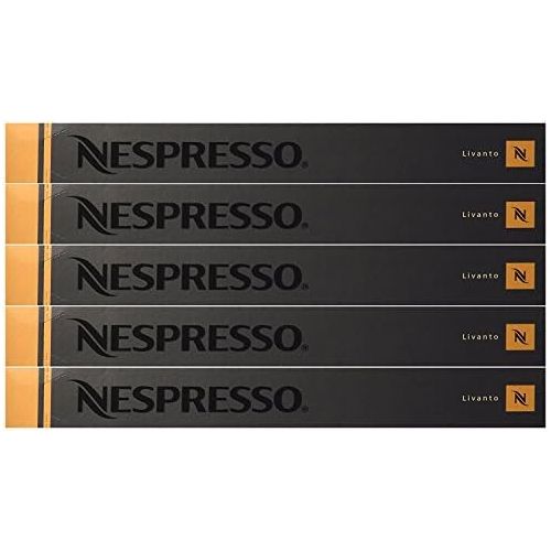 네스프레소 Brand: Nespresso Nespresso 50 CAPSULAS Pro Cappuccino - 50 x LIVANTO Espresso