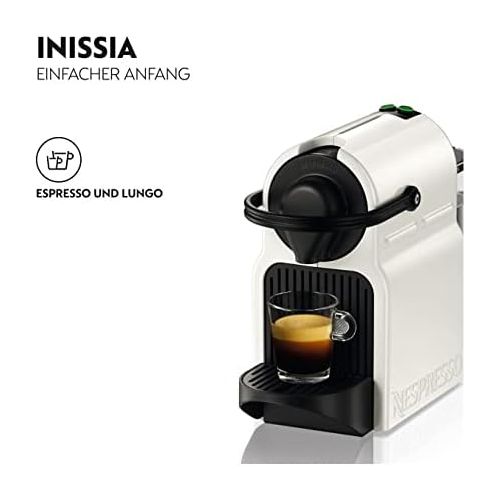 네스프레소 [아마존베스트]Krups Nespresso XN1001 Inissia coffee capsule machine, white