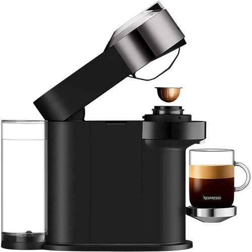 네스프레소 [아마존베스트]Krups Nespresso Vertuo Next Coffee-Capsule Machine | 1.7 Litre Water Tank | Capsule Detection by Barcode | Made from 54% Recycled Plastic