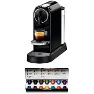 DeLonghi Nespresso Citiz EN167.B capsule machine, high pressure pump and ideal heat control without Aeroccino (milk frother), energy saving function, black