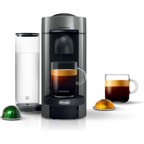 네스프레소 Nespresso VertuoPlus Coffee and Espresso Maker by DeLonghi, Grey