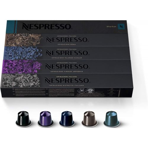 네스프레소 Nespresso Kazaar Dharkan Intenso Assortment Combo, NOT Compatible Vertuoline