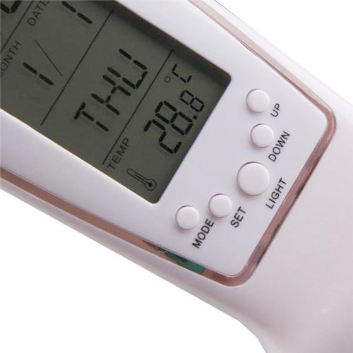  Nessere Fashion Mini LED Luminous Music Creative Lazy Simple to Operate Electronic Alarm Clock with Smart Thermometer [Wholesale Available]