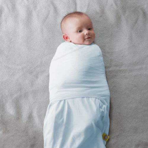  Nested Bean 2-in-1 Zen Swaddle Classic - Powder Blue