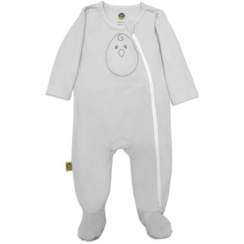  Nested Bean Zen Footie Pajama Classic - Gently Weighted, Long Sleeved, 100% Cotton