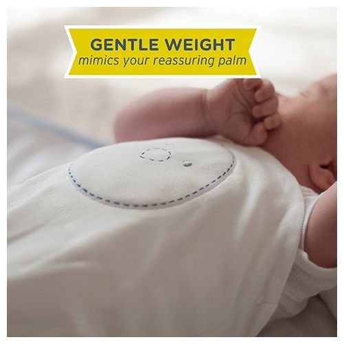  Nested Bean Swaddle 2 Pack -Classic Zen Swaddle - Weighted Baby Swaddle Blanket Mimics Touch. 2 in 1 Size...