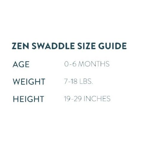  Nested Bean Swaddle - 2-in-1 Size Classic Zen Swaddle  Weighted Swaddle Blanket to Mimic Mothers Touch...