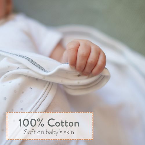  Nested Bean Zen Sack Classic - Adjustable Cotton Wearable Blanket (3-6 months)