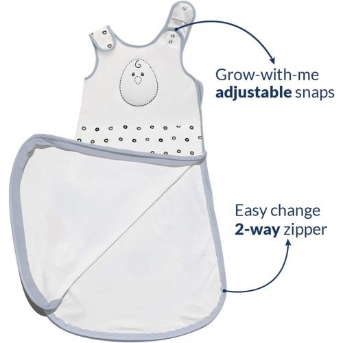  Nested Bean Zen Sack Classic - Adjustable Cotton Wearable Blanket | Baby Sleeping Bag