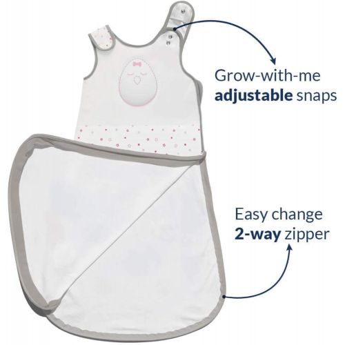  Nested Bean Zen Sack Classic - Adjustable Cotton Wearable Blanket | Baby Sleeping Bag