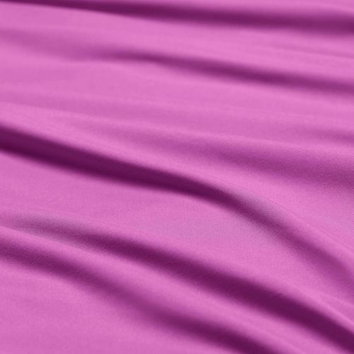  Nestl Bedding Soft Sheets Set  4 Piece Bed Sheet Set, 3-Line Design Pillowcases Wrinkle Free  8”12” Good Fit Low Profile Fitted Sheet Warranty Included  RV Short Queen, Orchid