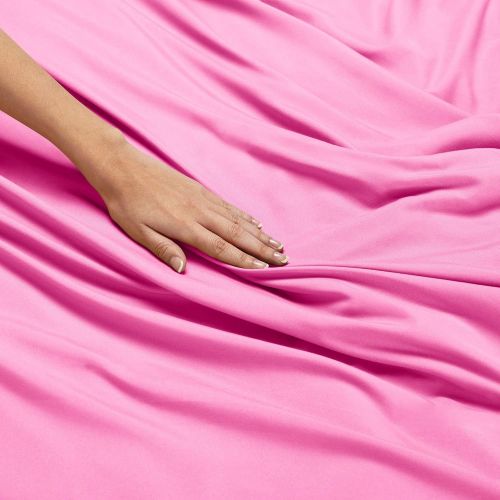  Nestl Bedding Soft Sheets Set  3 Piece Bed Sheet Set, 3-Line Design Pillowcase Easy Care, Wrinkle Free  10”16” Inches Deep Pocket Fitted Sheets Warranty Included  Twin XL, Ligh