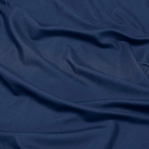  Nestl Bedding Soft Sheets Set  4 Piece Bed Sheet Set, 3-Line Design Pillowcases  Easy Care, Wrinkle  10”16” Deep Pocket Fitted Sheets  Warranty Included  Flex-Top King, Navy