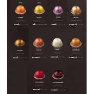 Nestle Nespresso Nespresso Vertuoline - The Mild Sampler Coffee & Espresso Capsules Pods: One Capsule of Each Mild Coffee Flavor Blend for a Total of 10 Capsules - Includes Flavored and Breakfast B