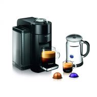 Nestle Nespresso Nespresso A+GCC1-US-BK-NE VertuoLine Evoluo Deluxe Coffee & Espresso Maker with Aeroccino Plus Milk Frother, Black (Discontinued Model)